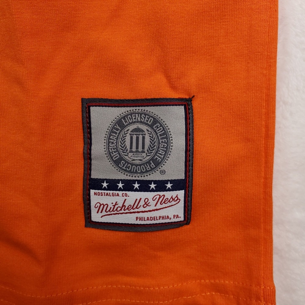 Clemson Tigers Mitchell & Ness NCAA 2XL XXL Shirt Cut Fabric Embroidery Art NWT - Picture 4 of 7